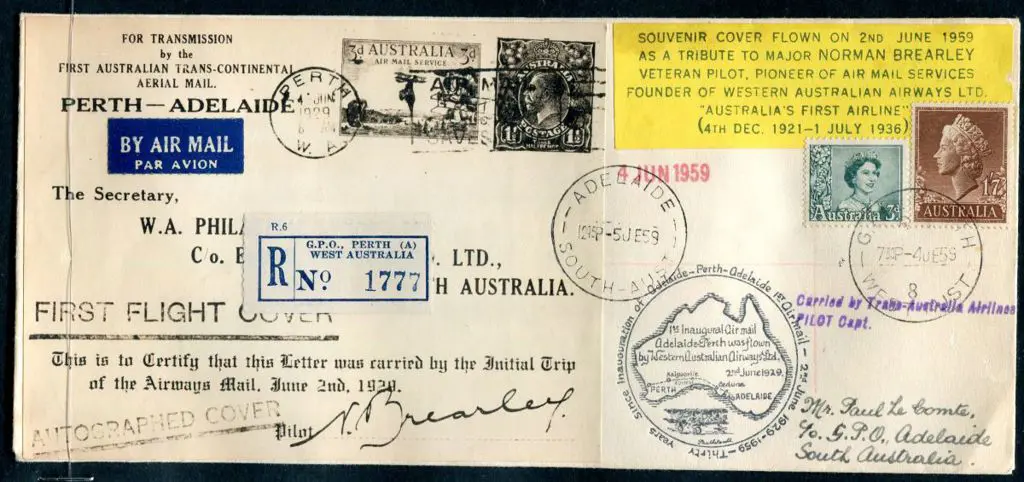 1959 (4th June) Perth to Adelaide but a longer ... Image 1++