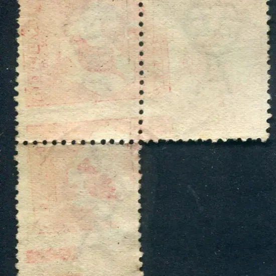 1913 1st Watermark 1d red, Die I with sideways ...