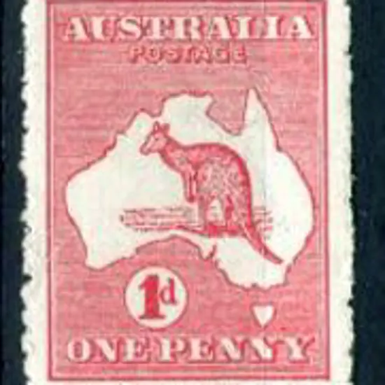 1913 1st Watermark 1d red, Die IIA coil strip of 5 ...
