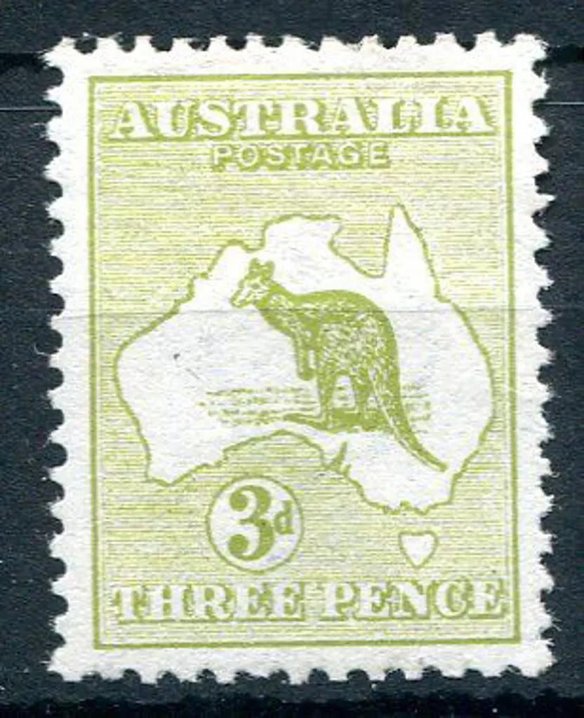 1913 1st Watermark 3d olive, Die I. MLH & well ... Image 1++