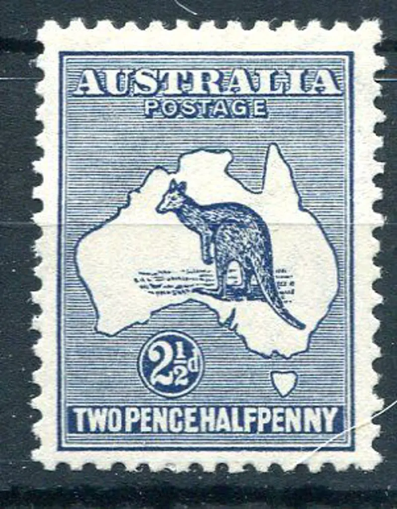 1915 2nd Watermark 2½d bluish indigo. MH & well ... Image 1++
