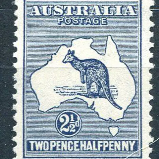 1915 2nd Watermark 2½d bluish indigo. MH & well ...