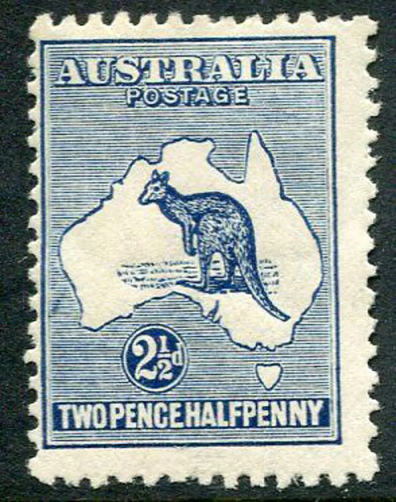 1915/28 3rd Watermark 2½d blue with "retouch left ... Image 1++