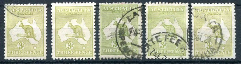 1915/28 3rd Watermark 3d x 5 items with (i) ... Image 1++