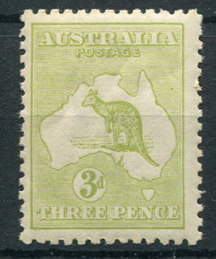 1915/28 3rd Watermark 3d olive, Die II. MUH & well ... Image 1++