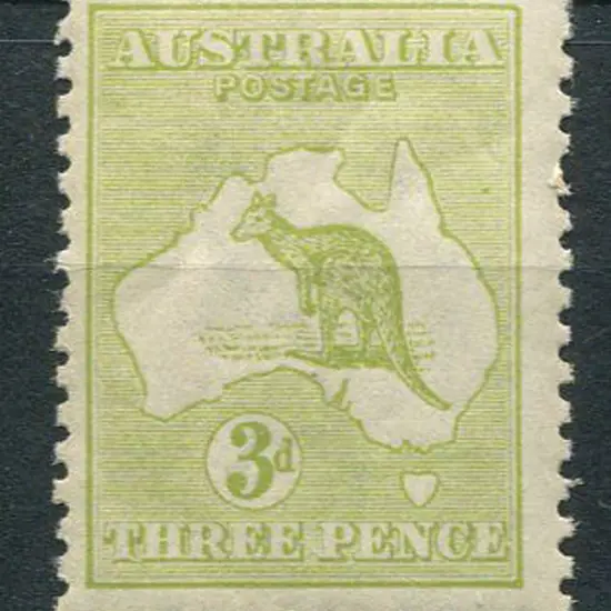 1915/28 3rd Watermark 3d olive, Die II. MUH & well ...
