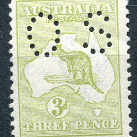 1915/28 3rd Watermark 3d pale olive-green, Die IIb ...