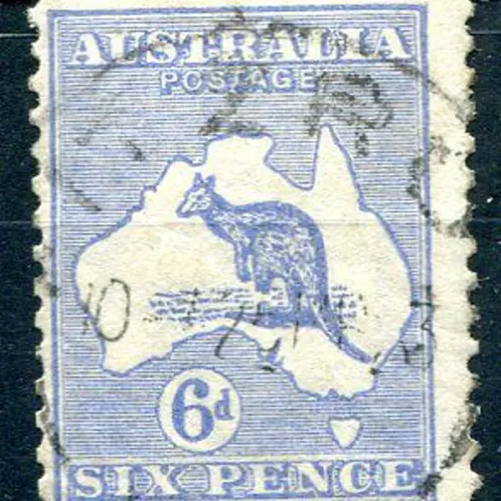 1915/28 3rd Watermark 6d bright ultramarine, Die ...