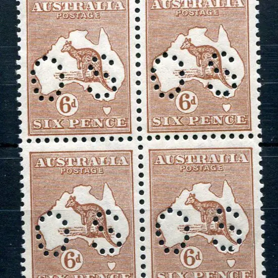 1915/28 3rd Watermark 6d chestnut, Die IIb ...