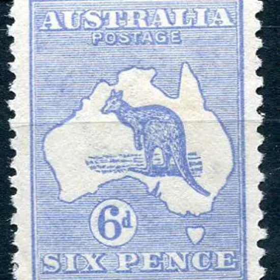 1915/28 3rd Watermark 6d ultramarine. MUH with ...
