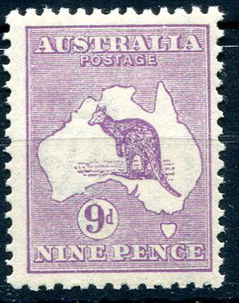 1915/28 3rd Watermark 9d pale violet Die IIB with ... Image 1++