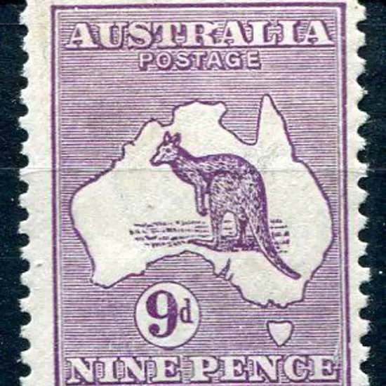 1915/28 3rd Watermark 9d violet Die IIB with ...