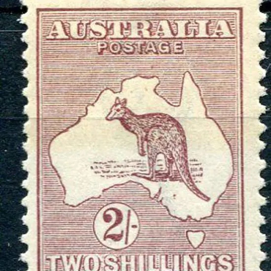 1915/28 3rd Watermark 2/- maroon superb. MLH, well ...