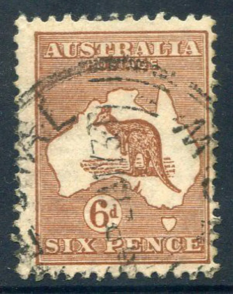 1929/30 Small Multiple Watermark 6d chestnut ... Image 1++