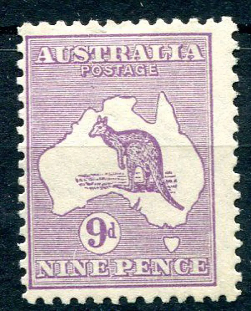 1929/30 Small Multiple Watermark 9d pale violet ... Image 1++