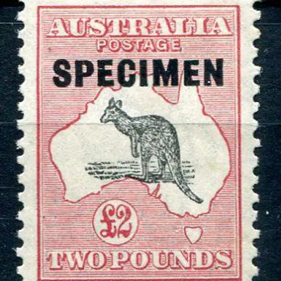 1929/30 Small Multiple Watermark £2 grey & pale ...