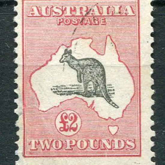 1929/30 Small Multiple Watermark £2 grey & pale ...