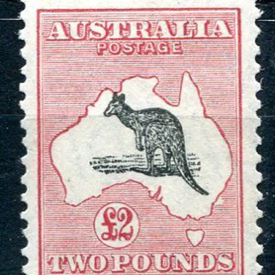 1929/30 Small Multiple Watermark £2 grey & ...