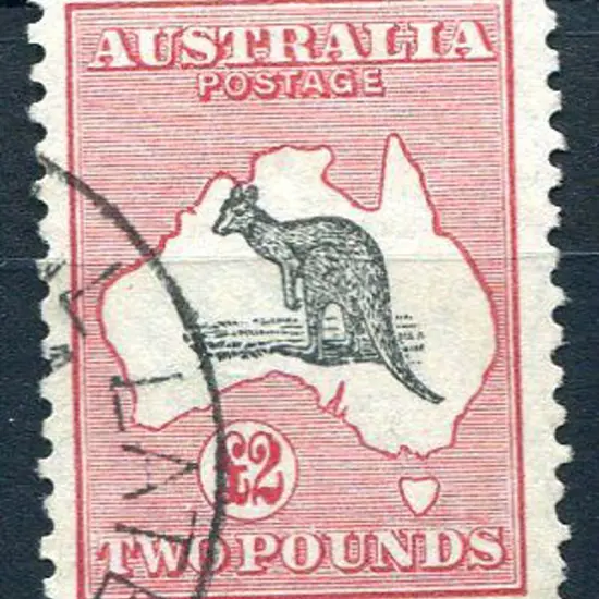 1929/30 Small Multiple Watermark £2 grey & ...