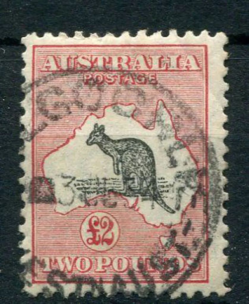 1929/30 Small Multiple Watermark £2 grey & ... Image 1++