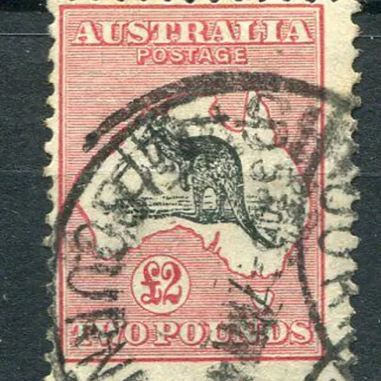 1931-47 CofA Watermark £2 grey-black & ...