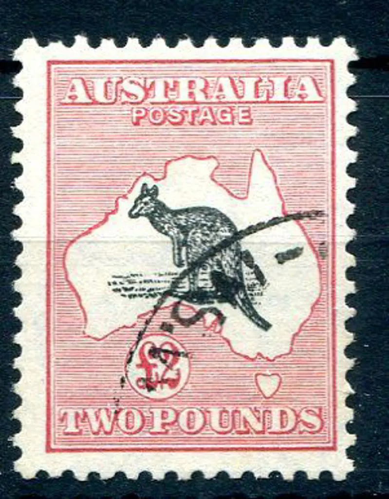 1931-47 CofA Watermark £2 grey-black & rose ... Image 1++