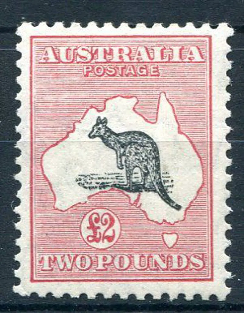 1931-47 CofA Watermark £2 grey-black & rose ... Image 1++