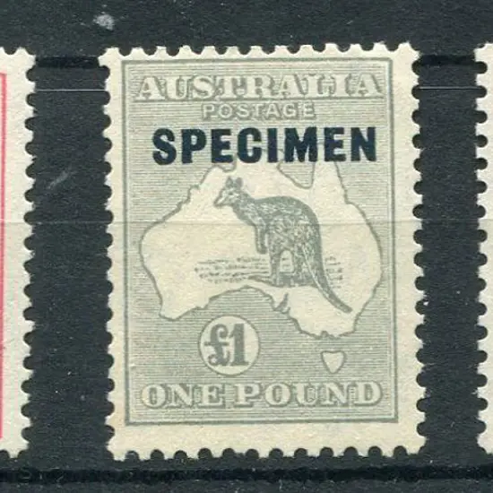 1931-47 CofA Watermark 10/-, £1 & £2 ovptd ...