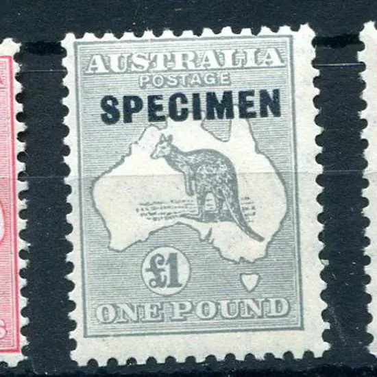 1931-47 CofA Watermark 10/-, £1 & £2 ovptd ...