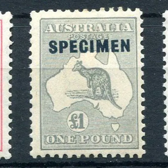 1931-47 CofA Watermark 10/-, £1 & £2 ovptd ...