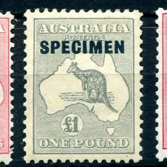1931-47 CofA Watermark 10/-, £1 & £2 ovptd ...