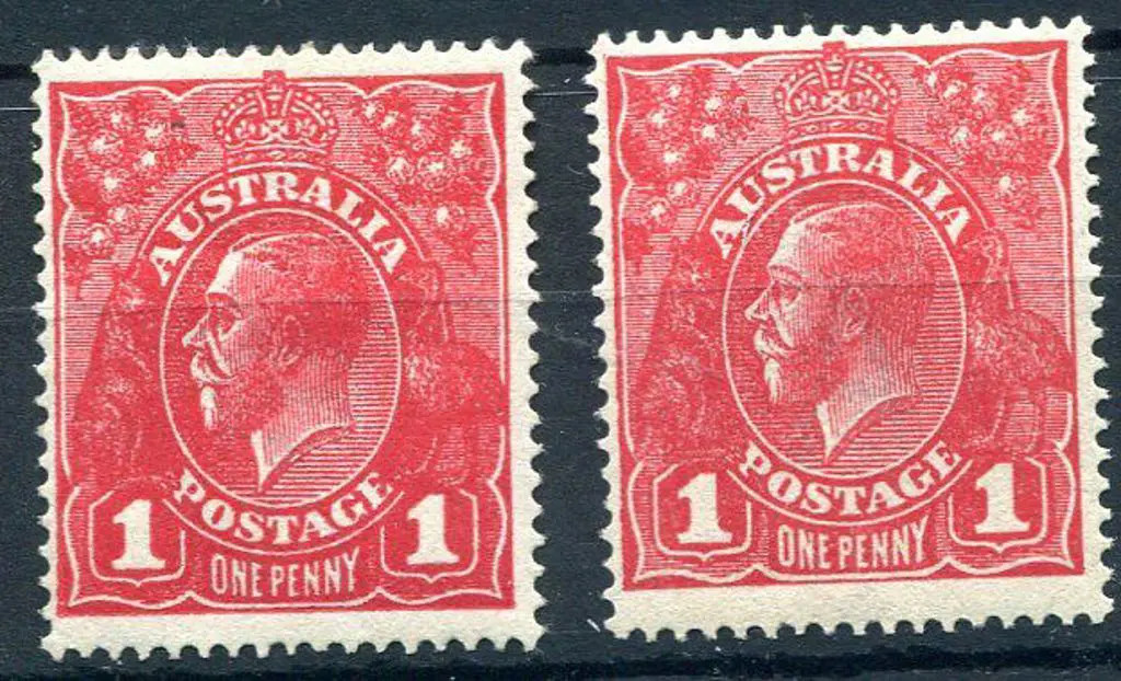 1914-20 Single Watermark 1916 rough paper ... Image 1++