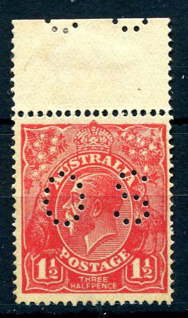 1914-20 Single Watermark 1½d red printed on the ... Image 1++