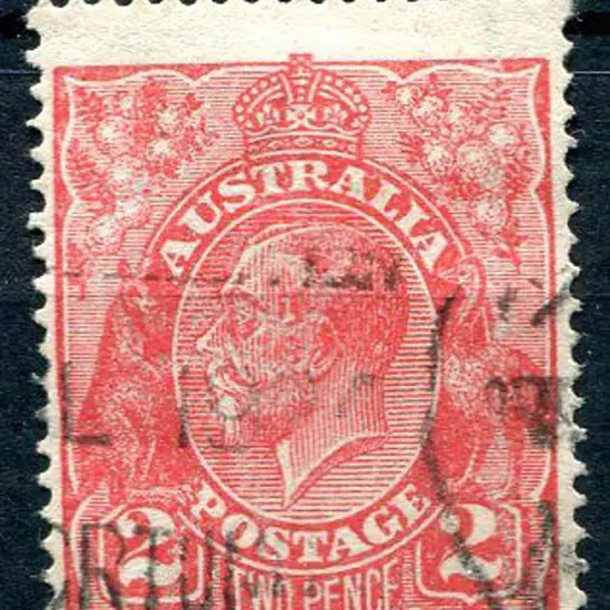 1914-20 Single Watermark 2d pale scarlet with ...