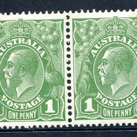 1926-30 Small Multiple Watermark Perf. 13½x12½ 1d ...