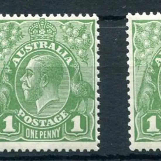 1926-30 Small Multiple Watermark Perf. 13½x12½ 1d ...