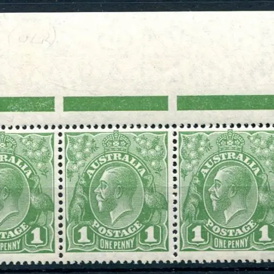 1926-30 Small Multiple Watermark Perf. 13½x12½ 1d ...
