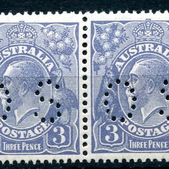 1926-30 Small Multiple Watermark Perf. 13½x12½ 3d ...