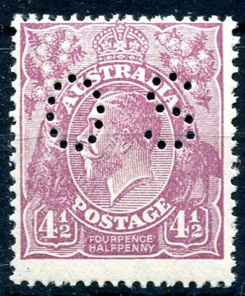 1926-30 Small Multiple Watermark Perf. 13½x12½ 4½d ... Image 1++