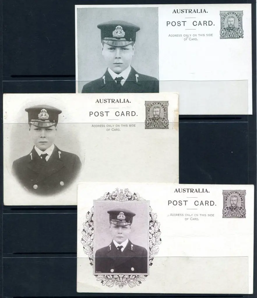 1911 1d Coronation prestamped postcards x 3 ... Image 1++