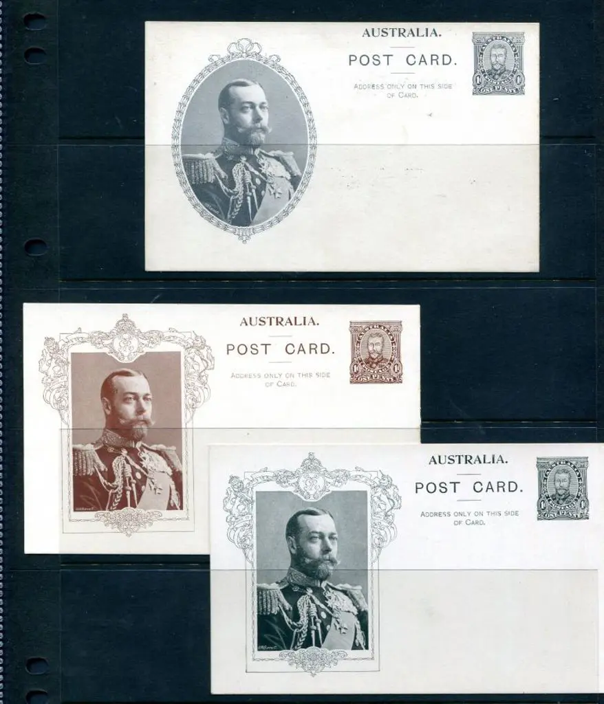 1911 1d Coronation prestamped postcards x 3 ... Image 1++