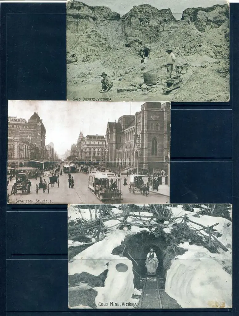 1911 1d Scenic Views of Victoria Prestamped ... Image 1++