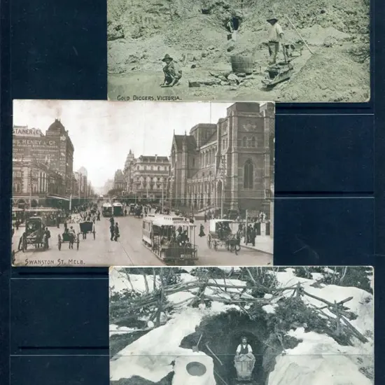 1911 1d Scenic Views of Victoria Prestamped ...