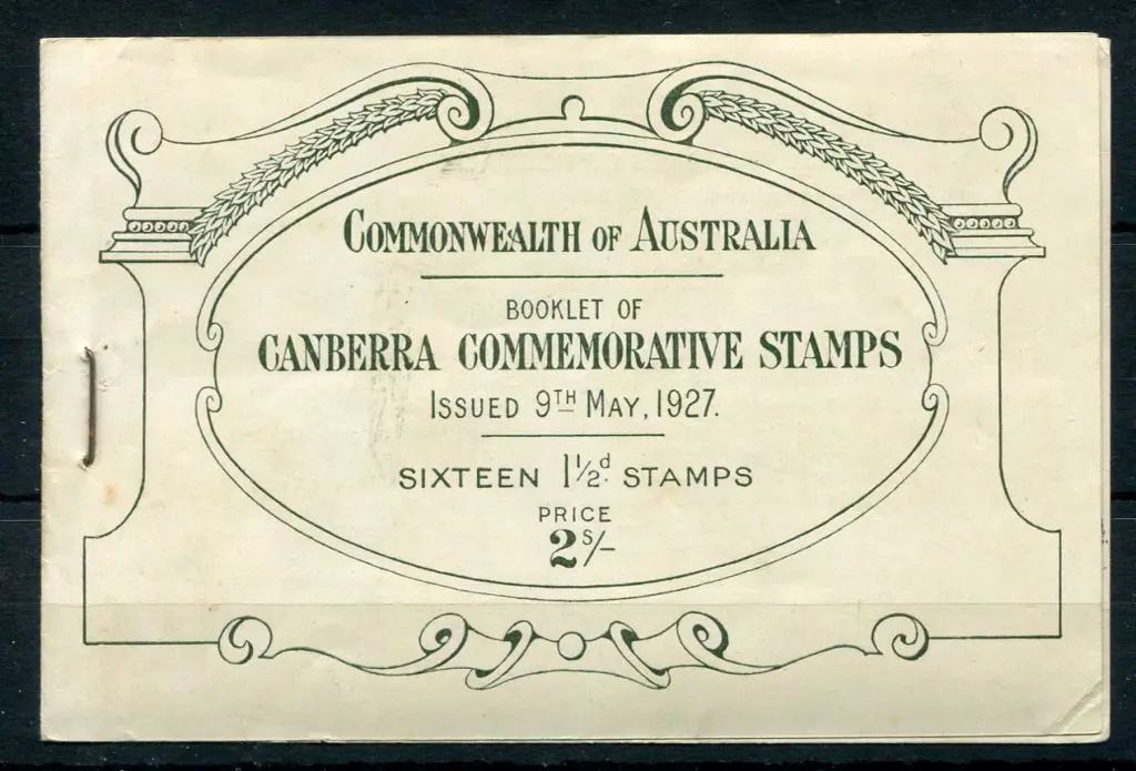 1927 2/- Opening of Parl House, Canberra booklet ... Image 1++