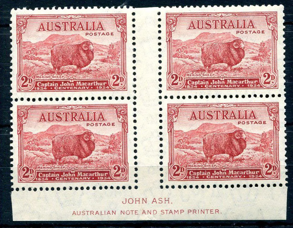1934 2d Macarthur Dark Hills in John Ash imprint ... Image 1++