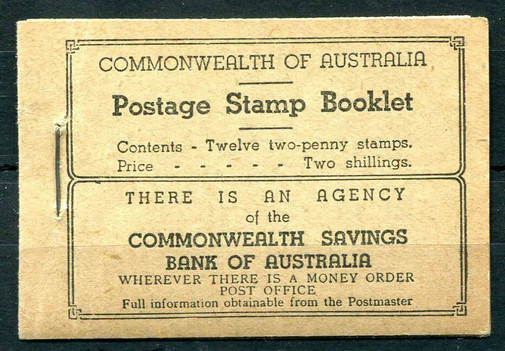 1938 2/- black on pale green booklet with two ... Image 1++