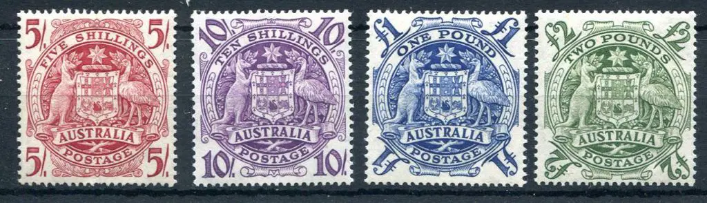 1949/50 Arms set of 4 to £2. MVLH with good ... Image 1++