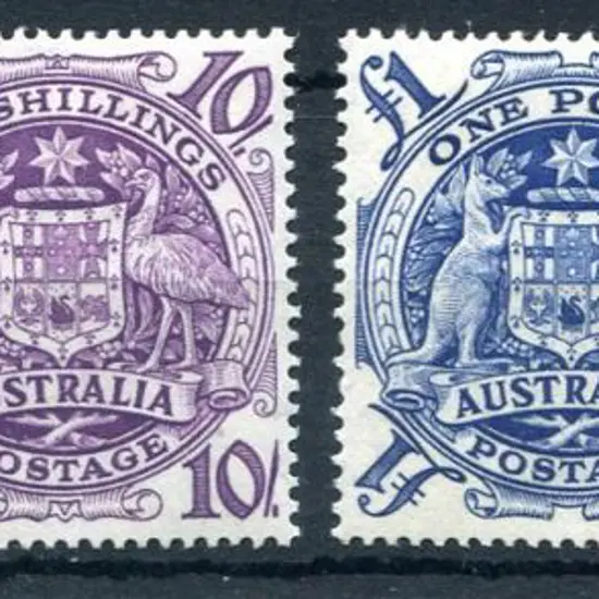 1949/50 Arms set of 4 to £2. MVLH with good ...