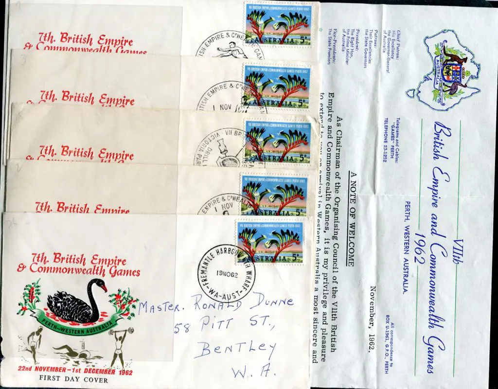 1962 British Empire & commonwealth Games set of 26 ... Image 1++
