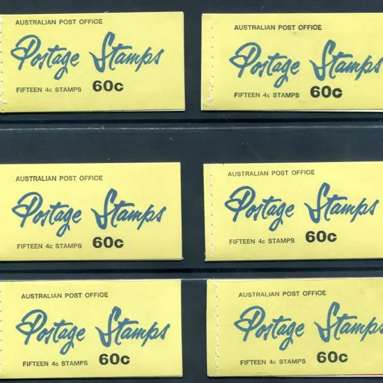 1966 60c QEII 4c red Booklets with complete set of ...
